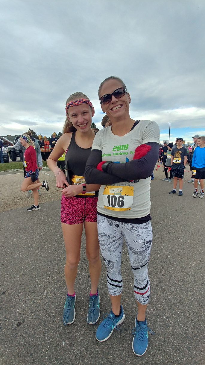 running a 5k at Pelican Lakes Windsor, CO